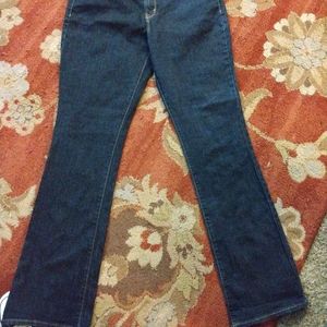 Woman's Old Navy curvy boot cut jeans